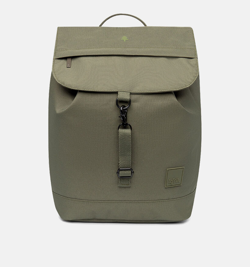 Lefrik Scout Stripes Kaki Rugzak met laptopvak voor dames, heren, meisjes, jongens (345887)