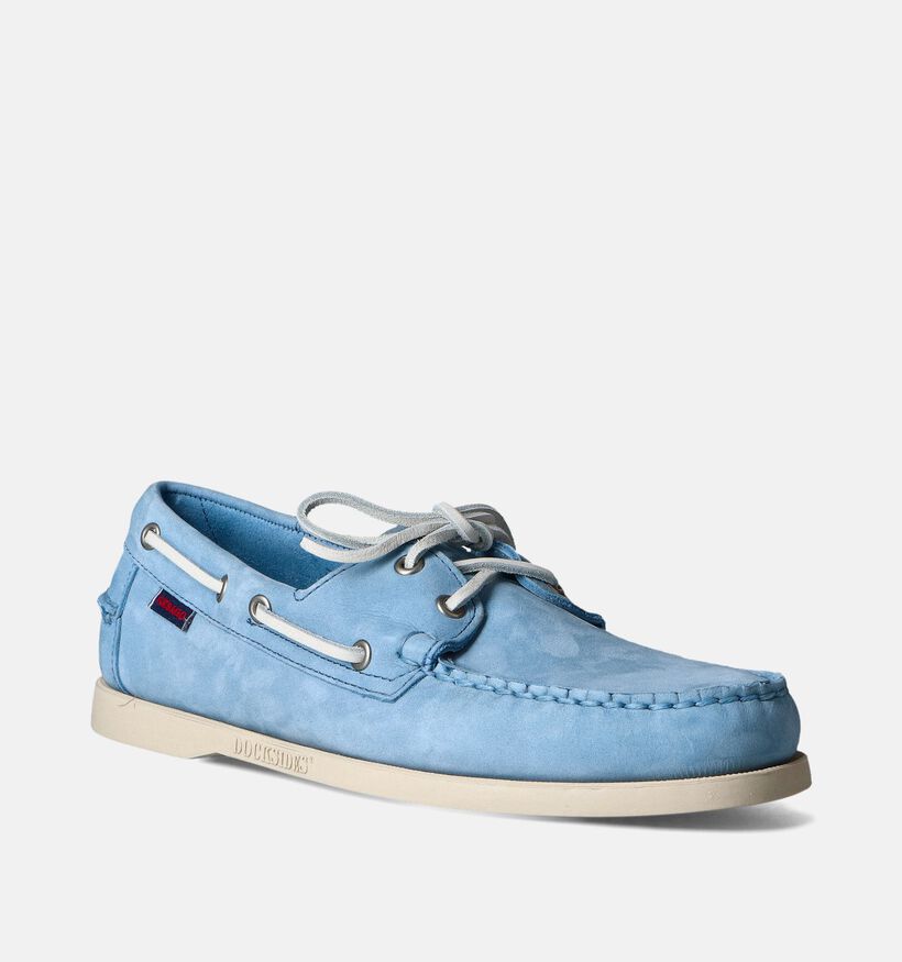 Sebago Dockside Portland Blauwe Bootschoenen voor heren (353744)