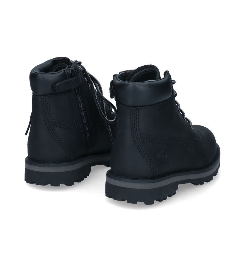 Timberland Courma Kid 6 Inch Bottines en Noir pour garçons (313062) - pour semelles orthopédiques