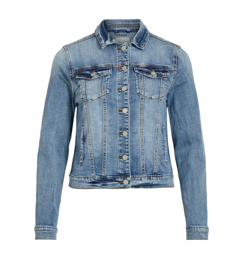 Vila Veste en jeans en Bleu (278171)