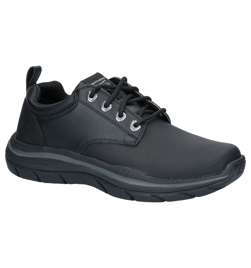 Skechers Zwarte Sneakers in kunstleer (262797)