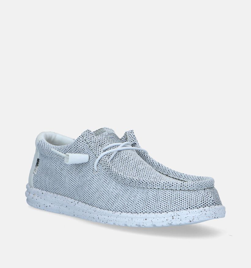 HEYDUDE Wally Sox Mocassins en Brun pour hommes (336703) - pour semelles orthopédiques