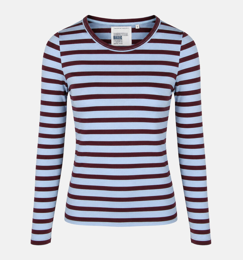 The Shirt Project Bordeaux T-shirt met Lange Mouwen voor dames (381888)