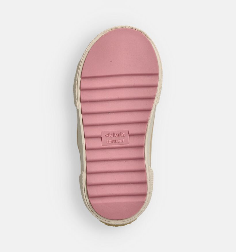 Victoria Roze Hoge Schoenen met Velcro voor meisjes (363044) - geschikt voor steunzolen
