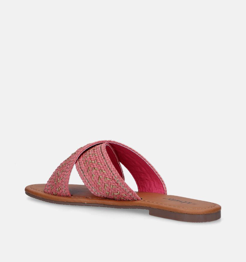 Identity Roze Slippers voor dames (340709)