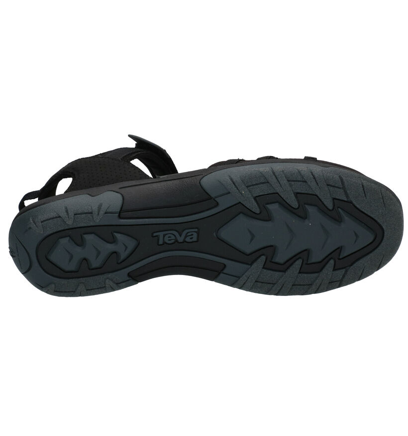 Teva Tirra Zwarte Sandalen in stof (270626)