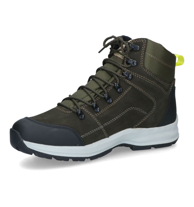 Safety Jogger Adventure Scout Chaussures de randonnée en Khaki pour hommes (326985) - pour semelles orthopédiques