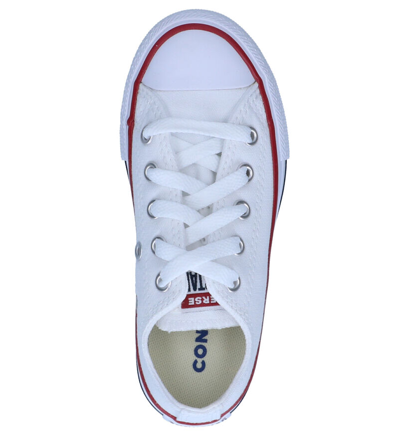 Converse Chuck Taylor All Star OX Baskets en Bleu en textile (266024)