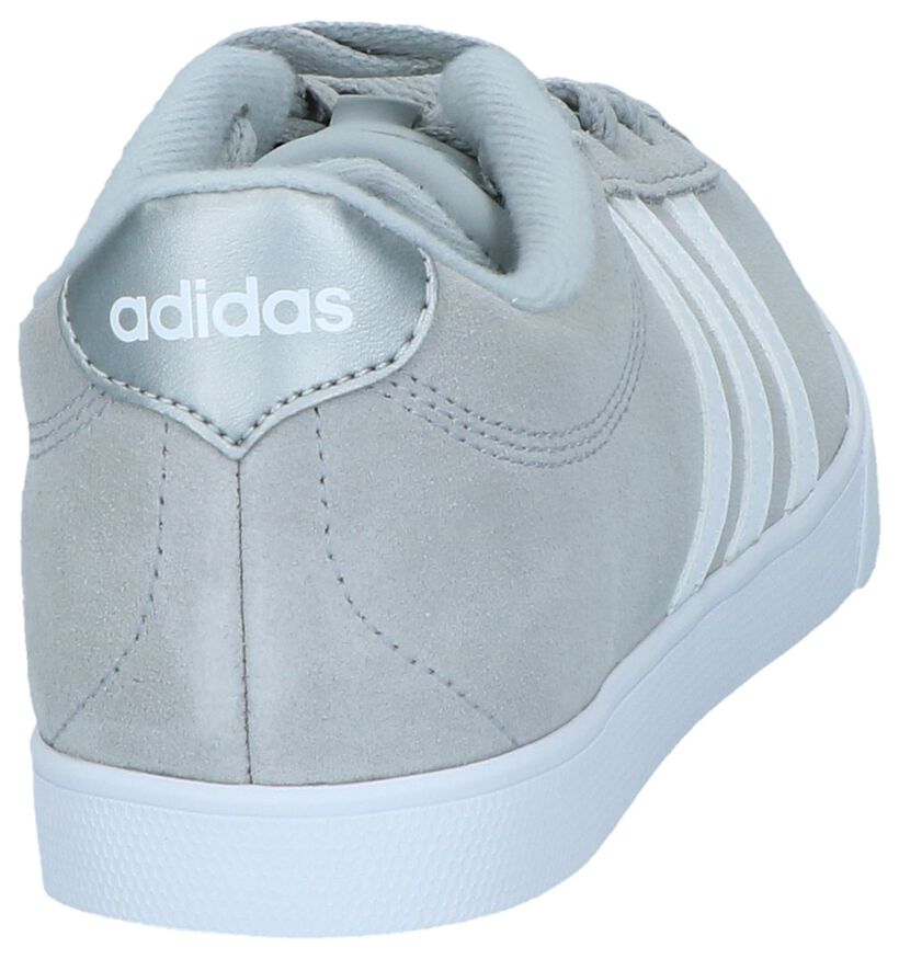 Roze Sneakers adidas Courtset in daim (237037)