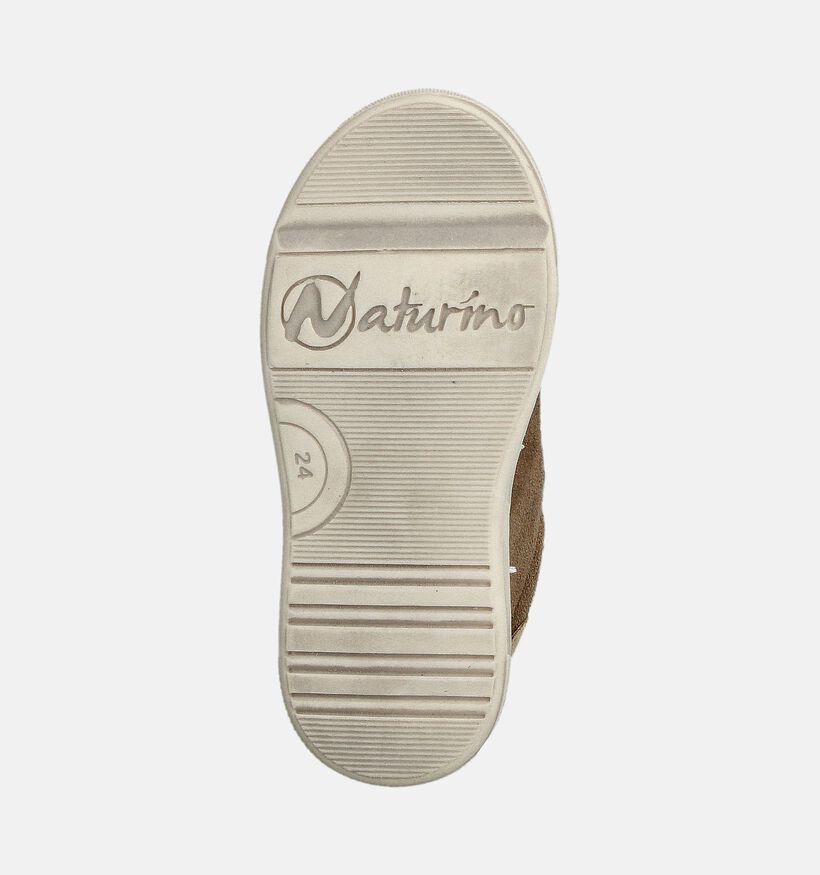 Naturino Lovan Chaussures hautes en Vert/Marron pour filles, garçons (364293) - pour semelles orthopédiques