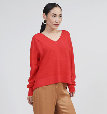 Orfeo Truien Zwart/Beige/Rood