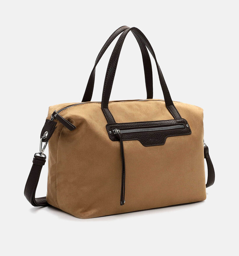Emily & Noah Drancy Rue Cabas en Marron/Jaune pour femmes (363476)