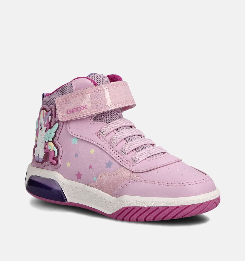 Geox Inek Chaussures hautes en Rose pour filles (360344) - pour semelles orthopédiques