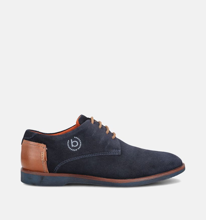 Bugatti Melchiore Blauwe Geklede Veterschoenen voor heren (359777)