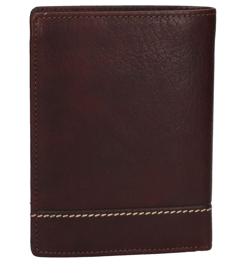 Maverick Cognac Portefeuille in leer (301667)