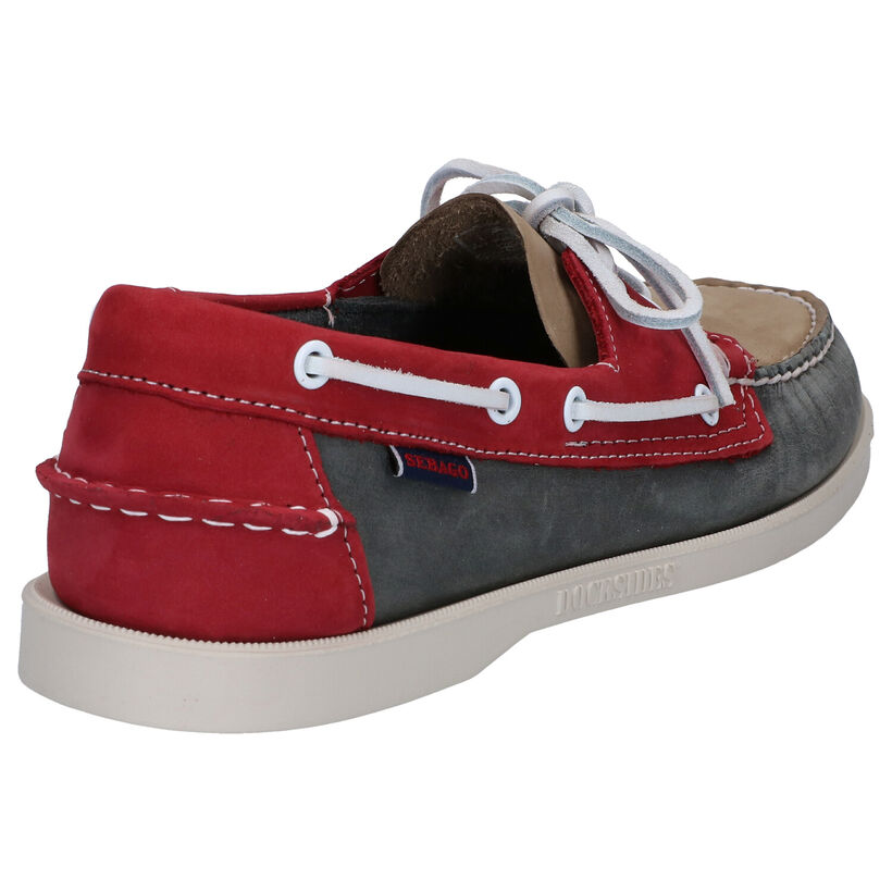 Sebago Dockside Portland Spinnaker Blauwe Bootschoenen voor heren (336835)