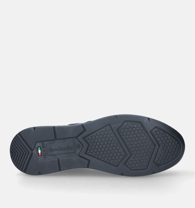 NeroGiardini Baskets casual en Noir pour femmes (330173) - pour semelles orthopédiques