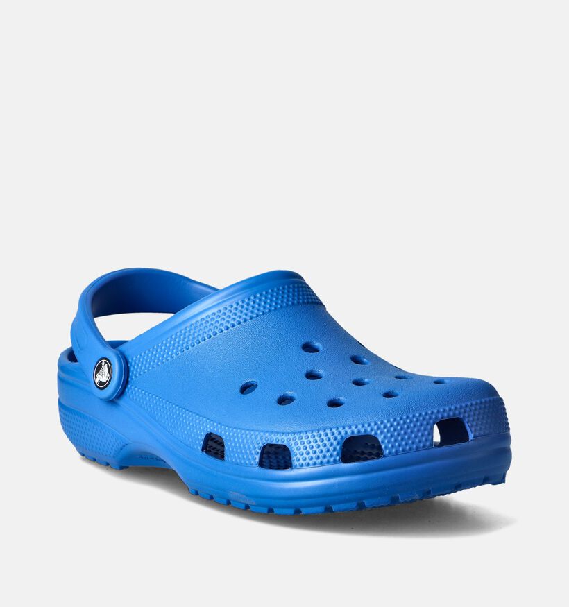 Crocs Classic Nu-pieds en Bleu pour hommes (354142)