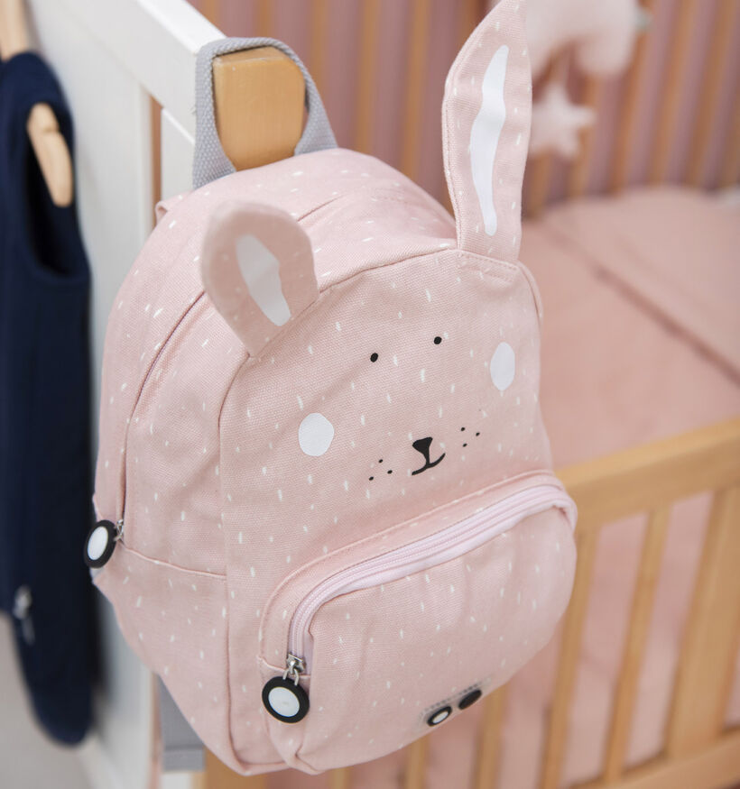 Trixie Mrs. Rabbit Sac à dos en Rose en textile (318142)