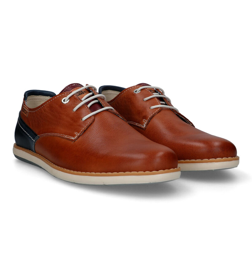 Pikolinos Jucar Chaussures classiques en Cognac pour hommes (323372) - pour semelles orthopédiques