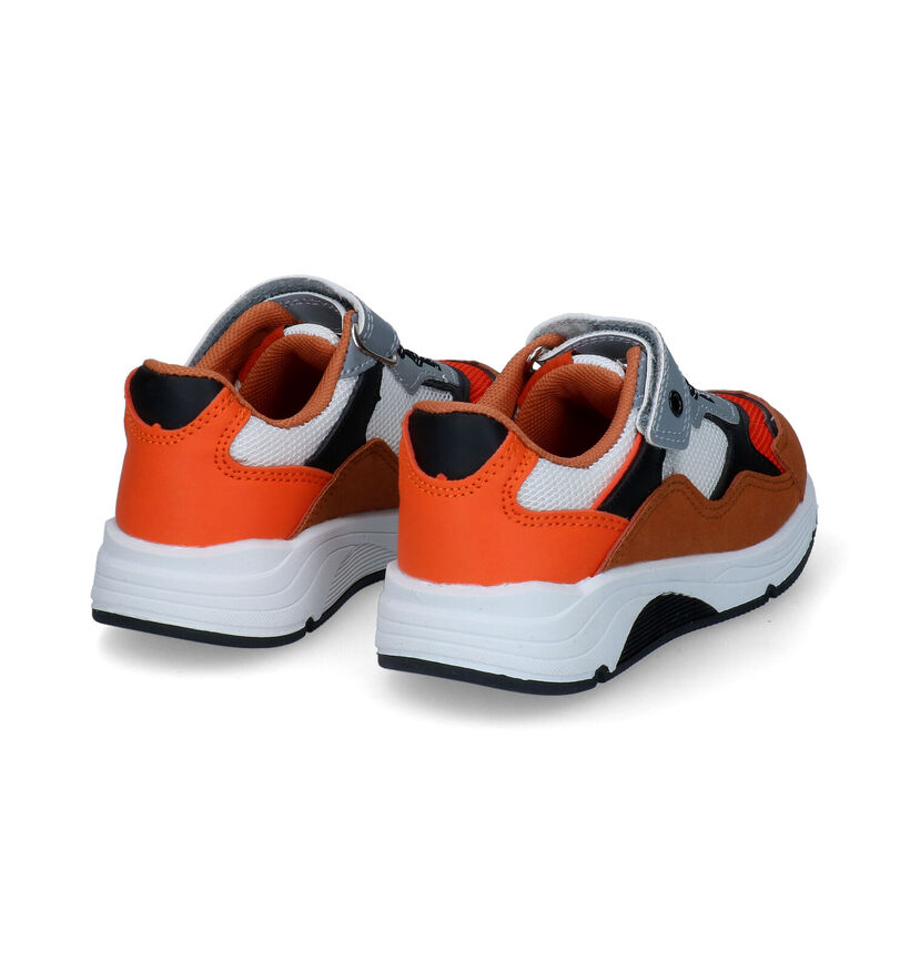 Milo & Mila Cognac Sneakers voor jongens (305288)