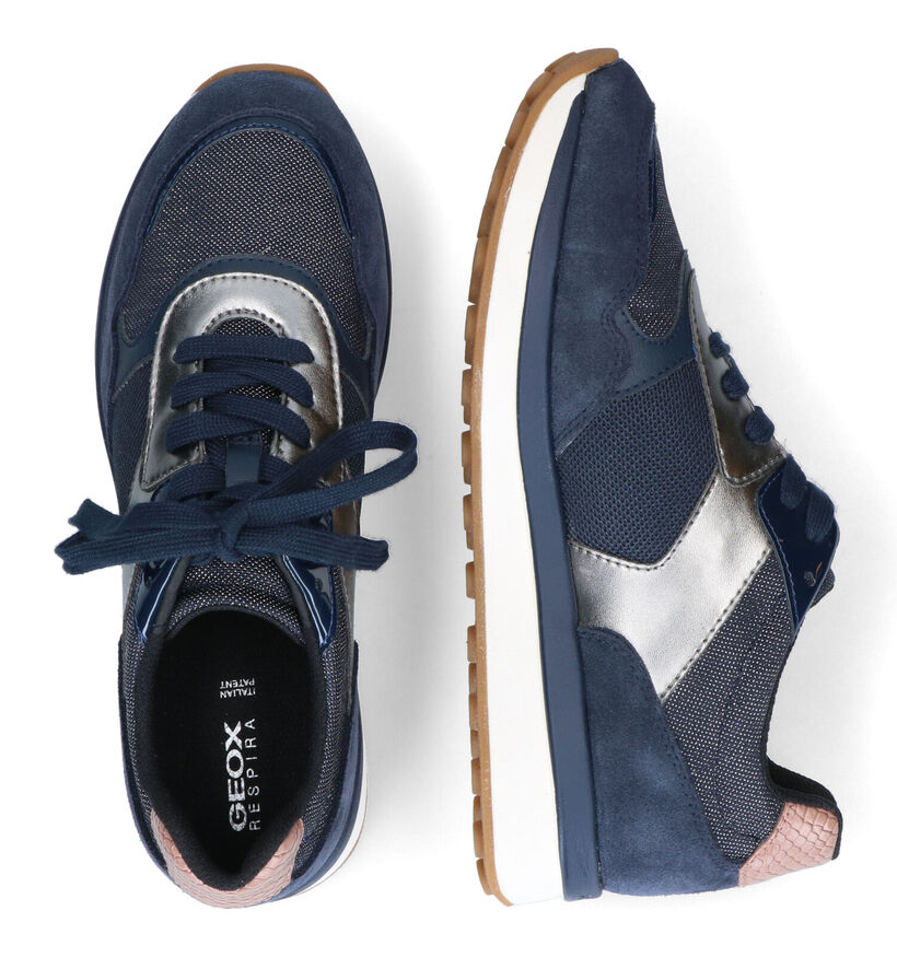 Geox Runntix Blauwe Sneakers voor dames (316113) - geschikt voor steunzolen