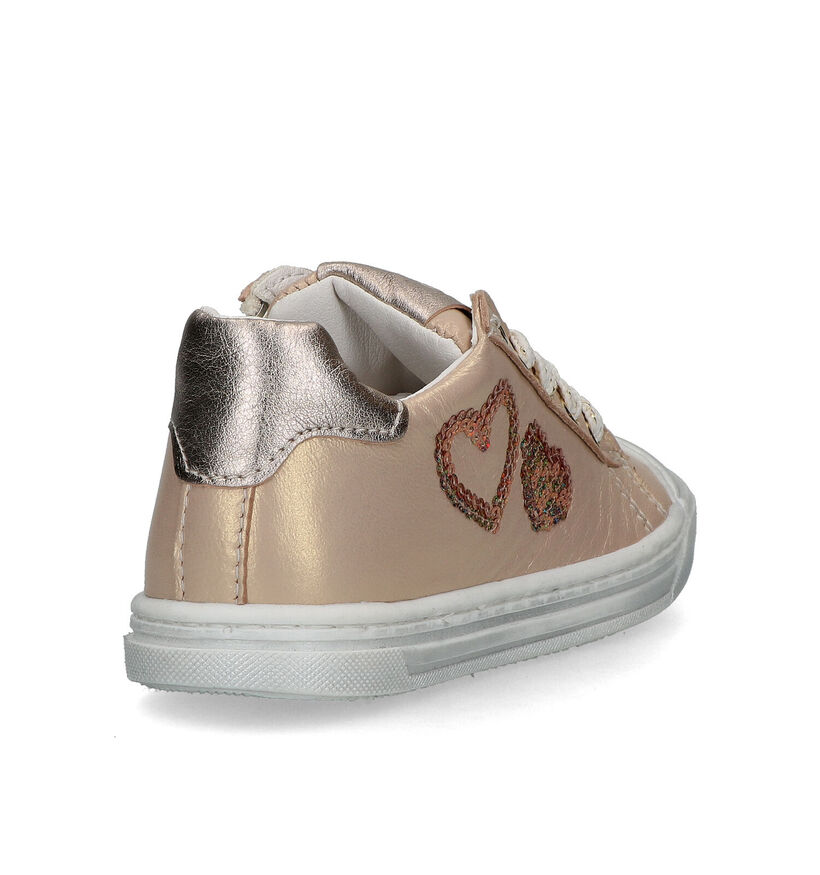 Little David Fara Baskets en Or pour filles (323849) - pour semelles orthopédiques