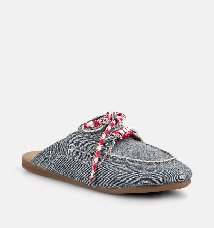 Shoecolate Blauwe Slippers voor dames (384048)