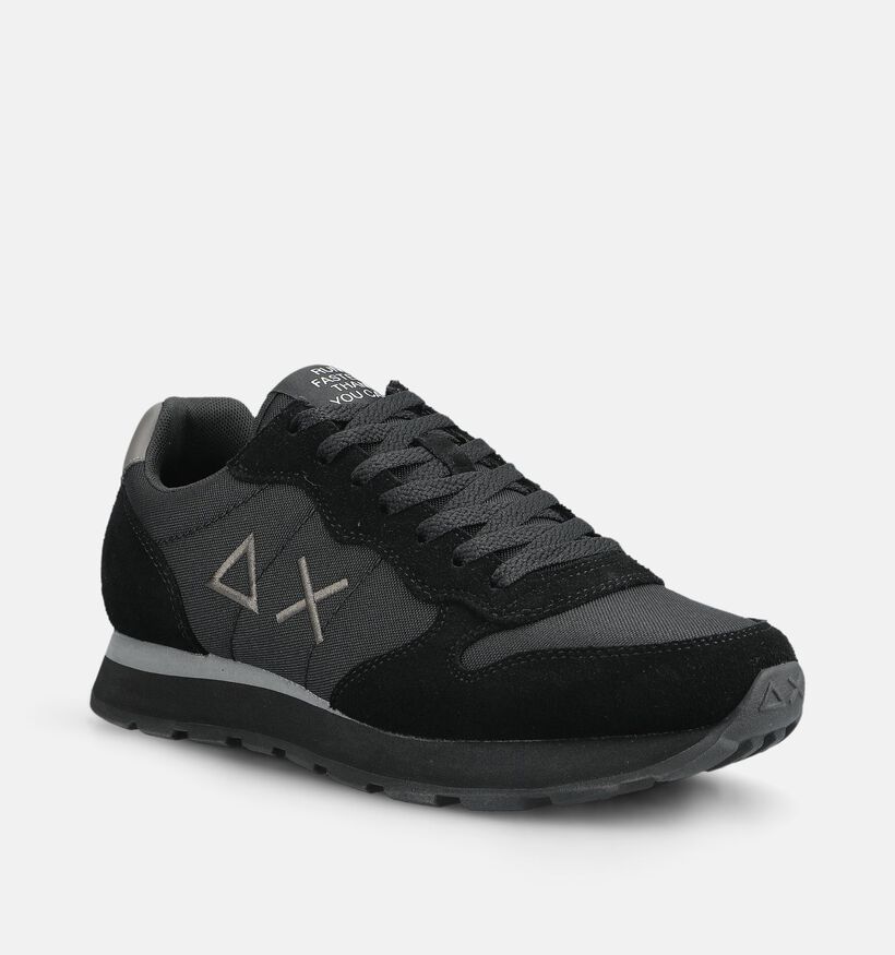 Sun68 Tom Solid Chaussures plates en Noir pour hommes (379397) - pour semelles orthop&eacute;diques