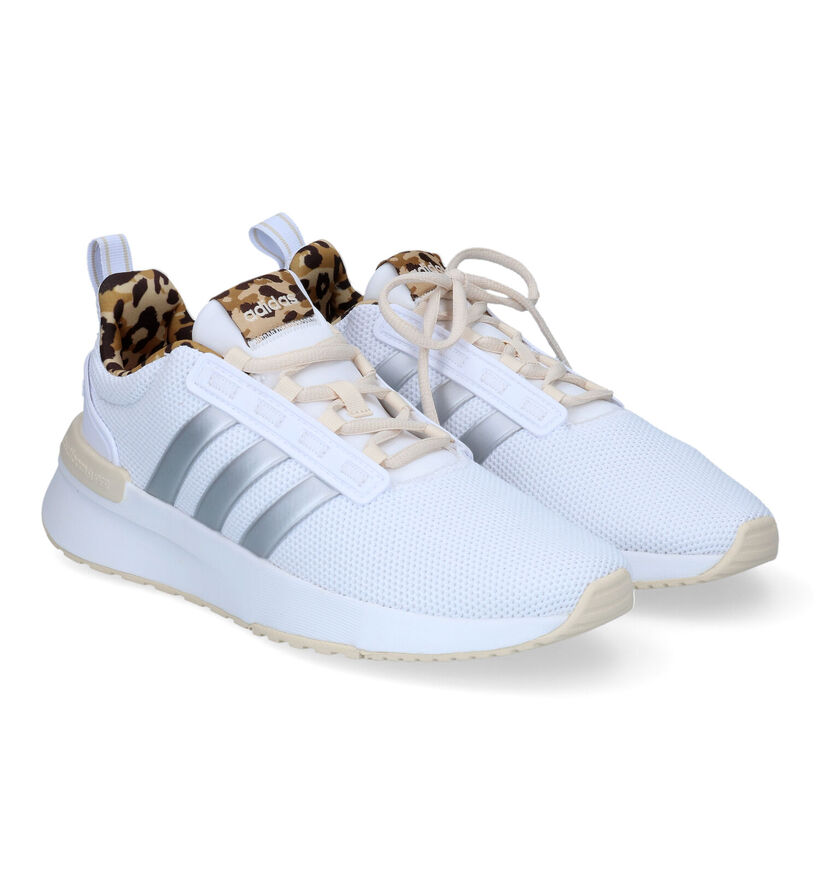 adidas Racer TR21 Witte Sneakers voor dames (311387) - geschikt voor steunzolen