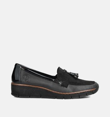 Rieker Lage schoenen Zwart