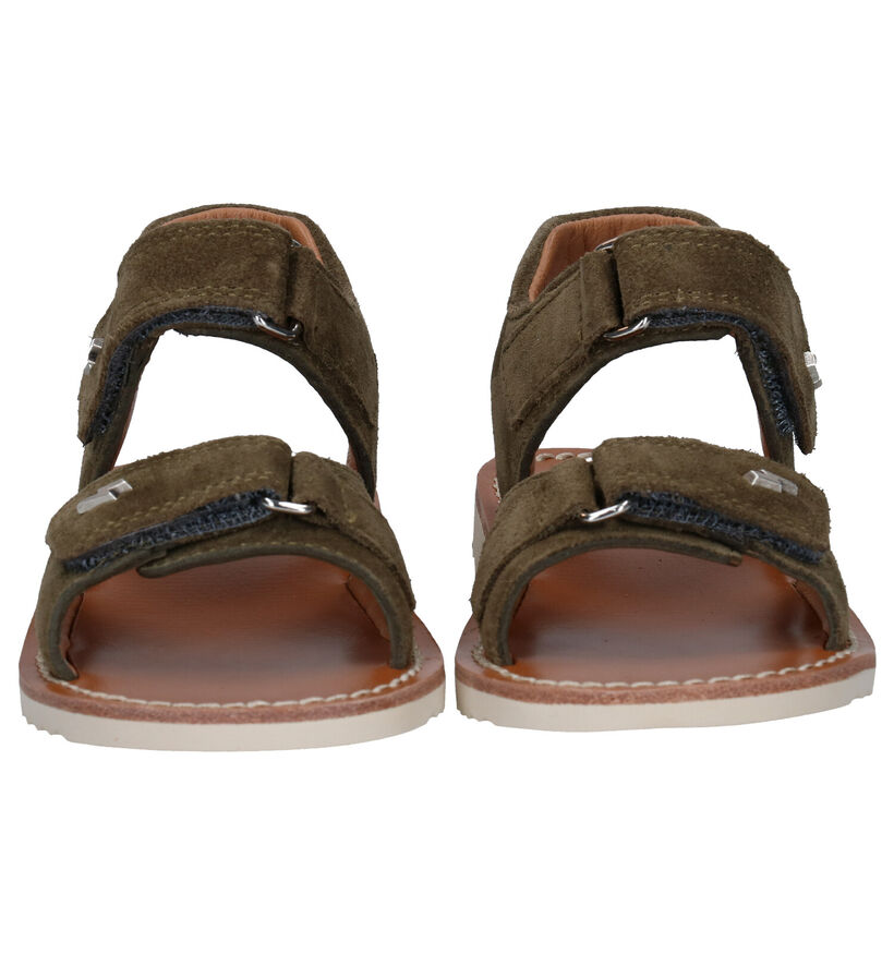 Pom d'Api Waff Easy Kaki Sandalen voor jongens (288601)