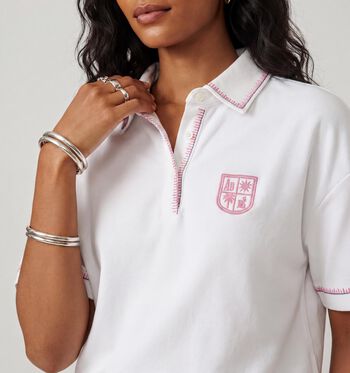 Ador&eacute; T-shirts Blanc