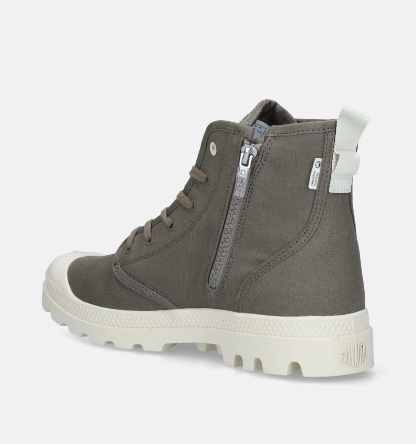 Palladium Pampa Hi Zip Kaki Boots voor heren (336495)