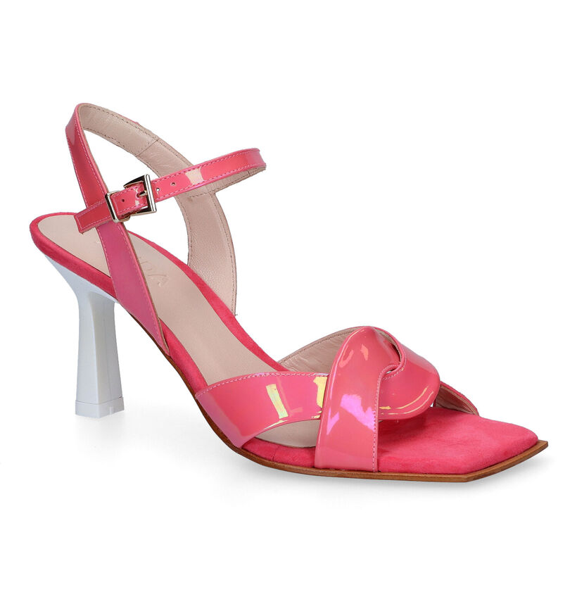 Zinda Fuchsia Sandalen voor dames (308362)