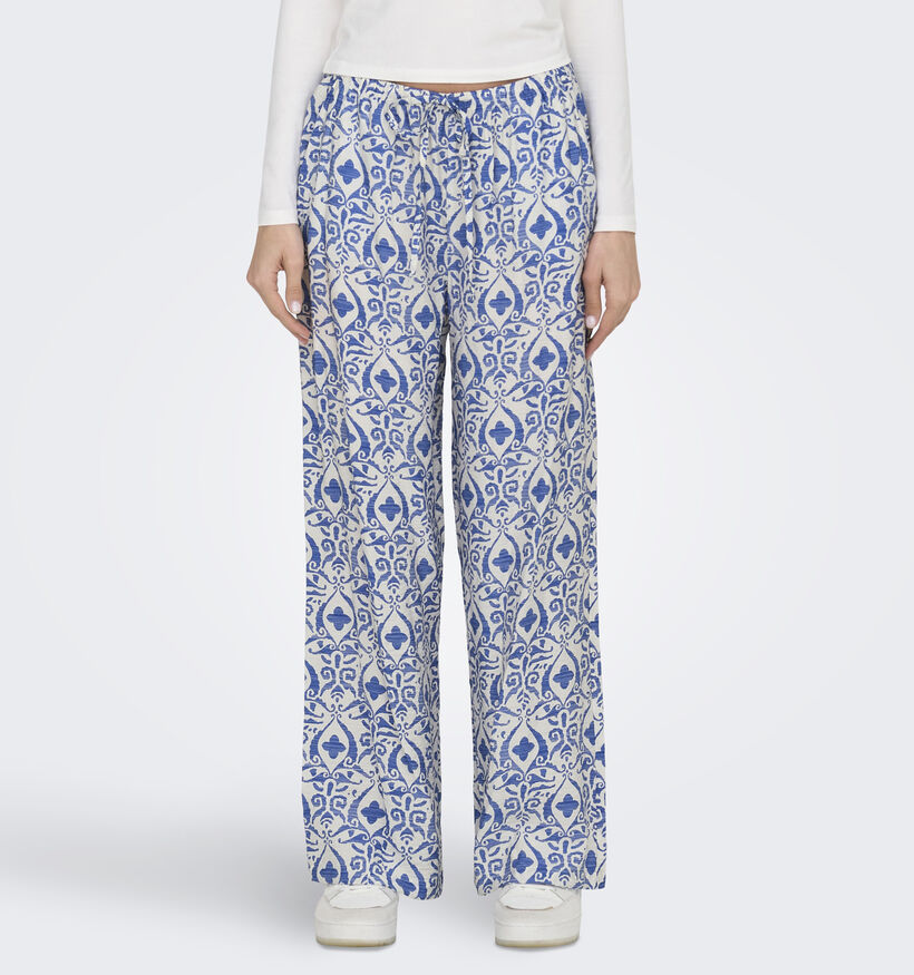 JDY May Pantalon large en Bleu L32 pour femmes (353261)