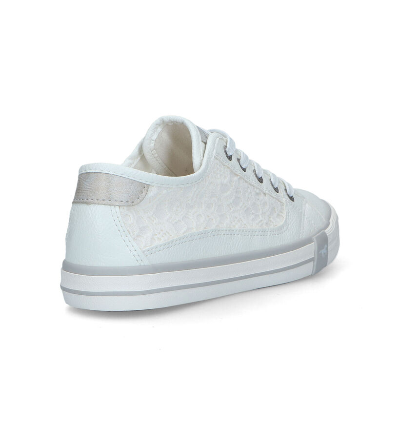 Mustang Witte Sneakers voor dames (320430)