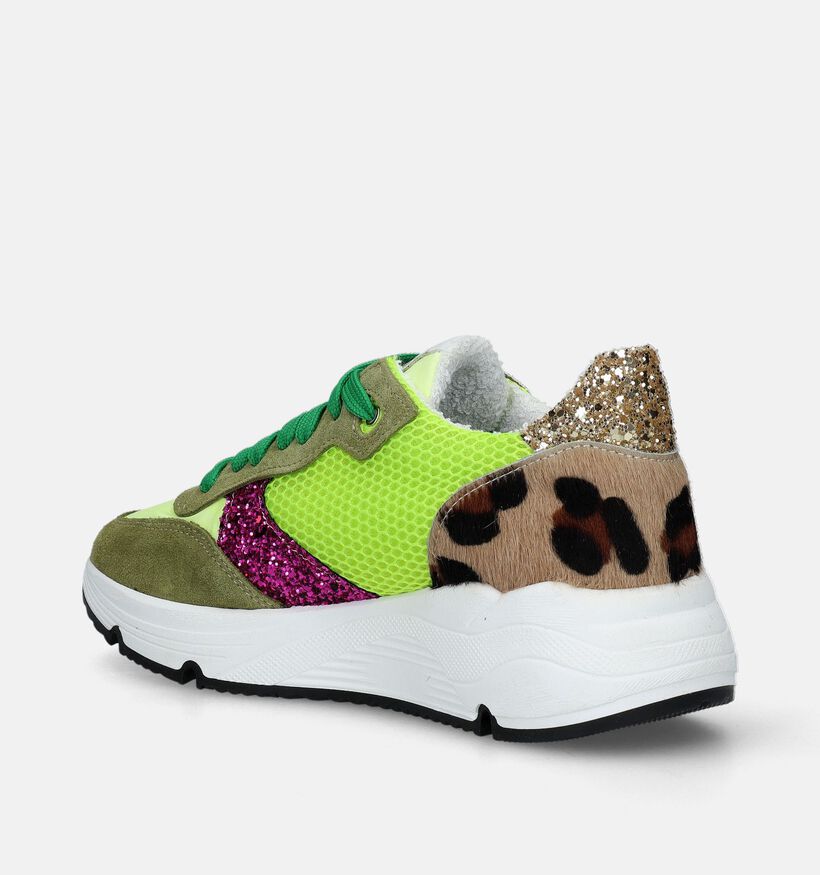 Sweet Lemon Betty Groene Sneakers voor dames (341782) - geschikt voor steunzolen