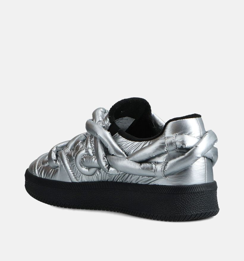 SJ x Legend by Jente Zilveren Puffed Sneakers (Limited Release) voor dames (375531) - geschikt voor steunzolen