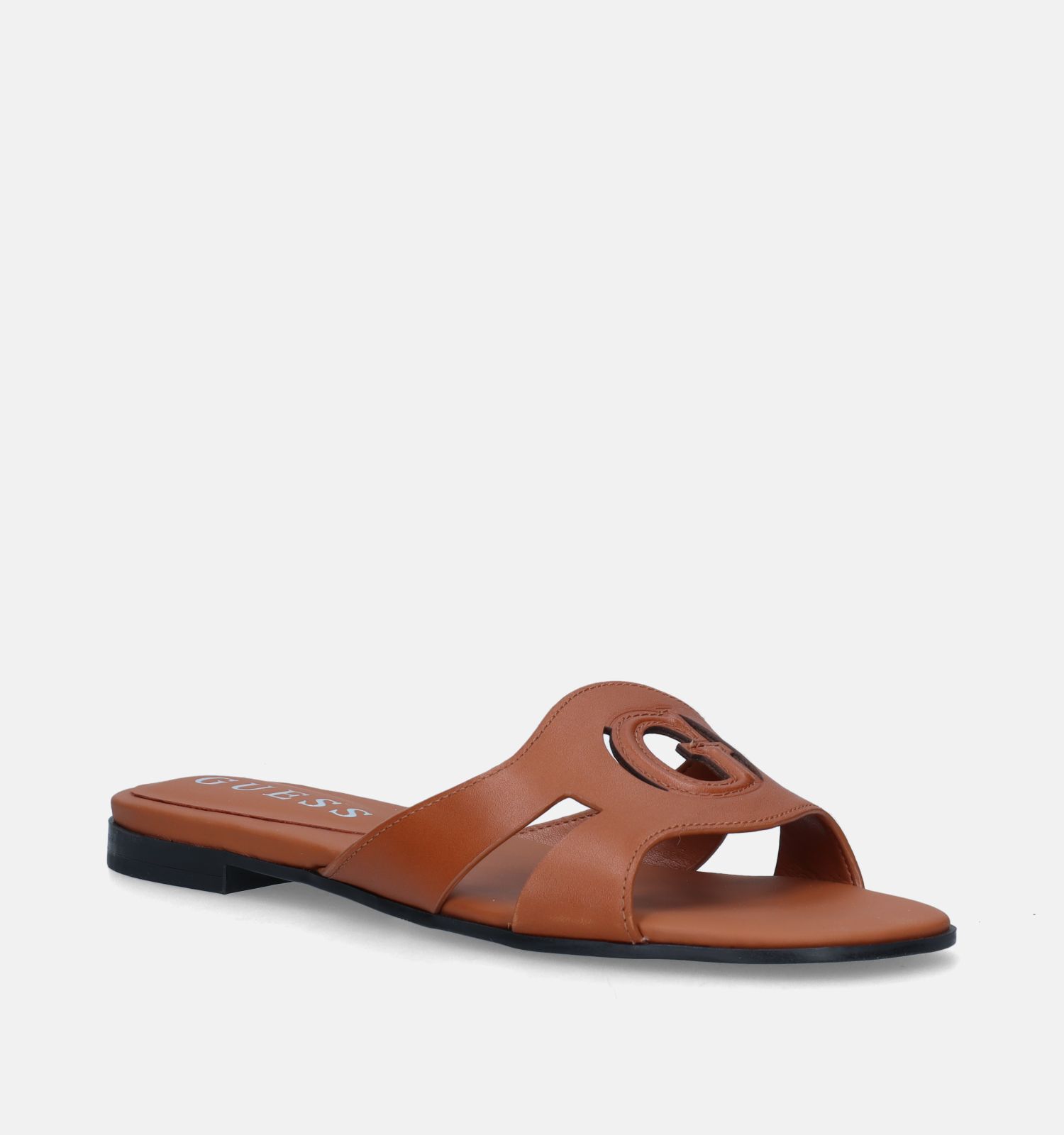 Guess Ciella Cognac Slippers Dames Slippers Online op TORFS.BE
