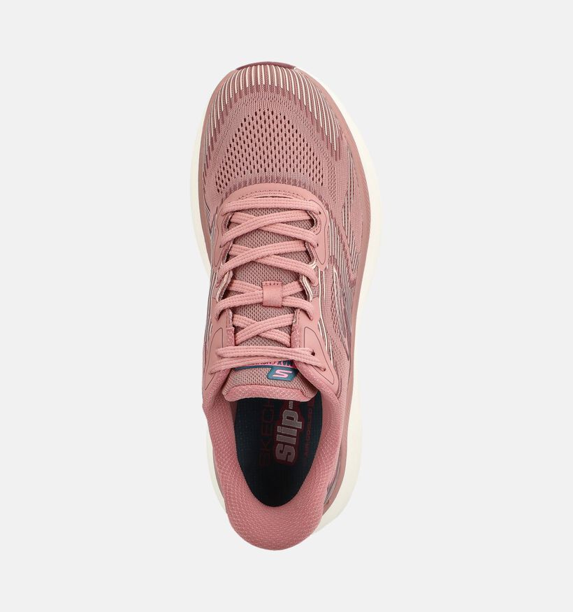 Skechers Go Run Baskets en Rose pour femmes (376913)