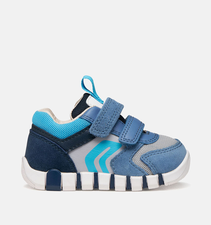 Geox Blauwe Velcroschoenen voor jongens (370159) - geschikt voor steunzolen