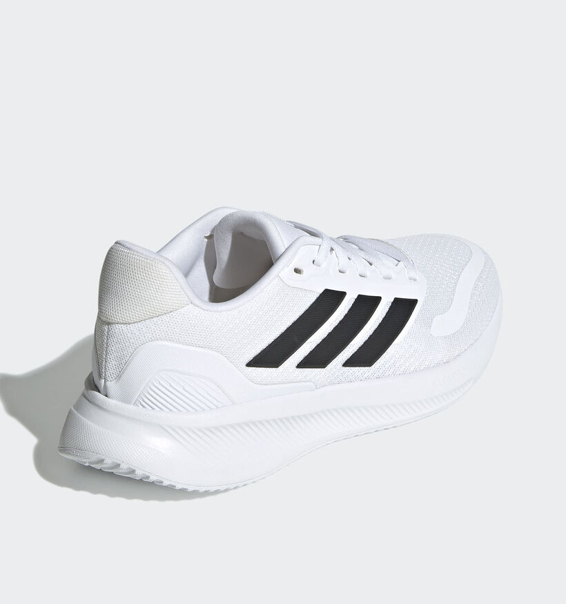 adidas Runfalcon 5 Witte Sneakers voor jongens (372593) - geschikt voor steunzolen