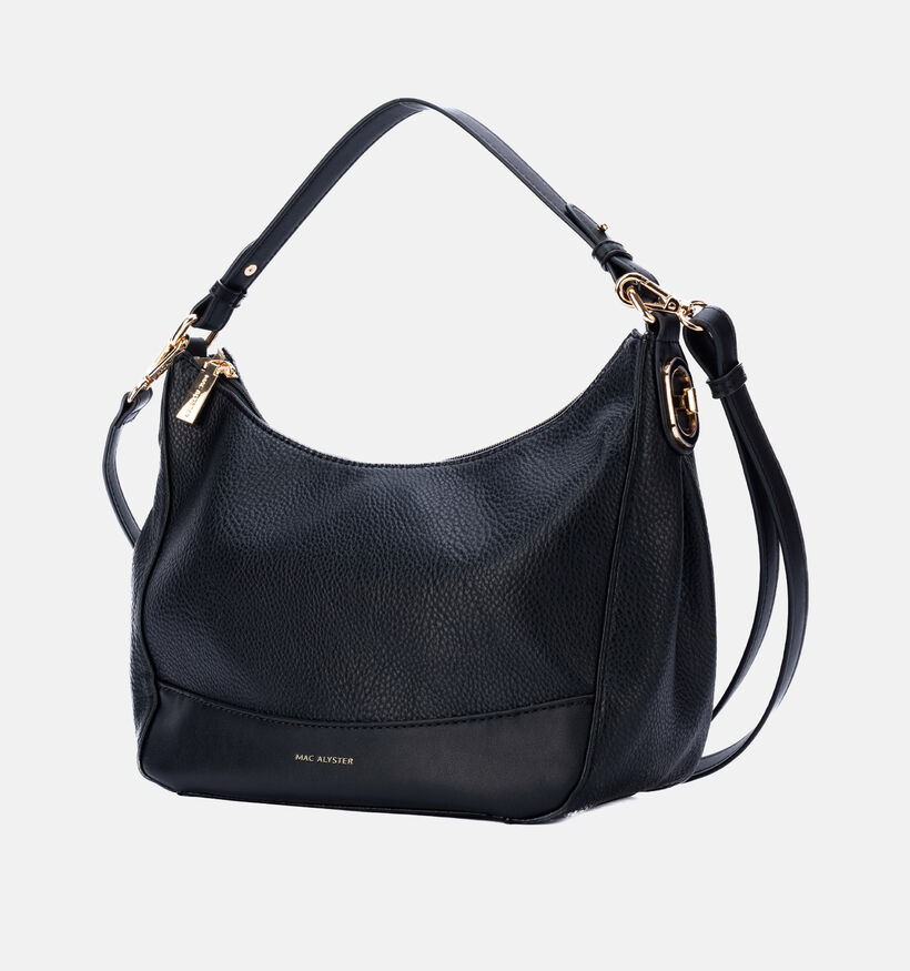 Mac Alyster Zwarte Crossbodytas voor dames (364015)