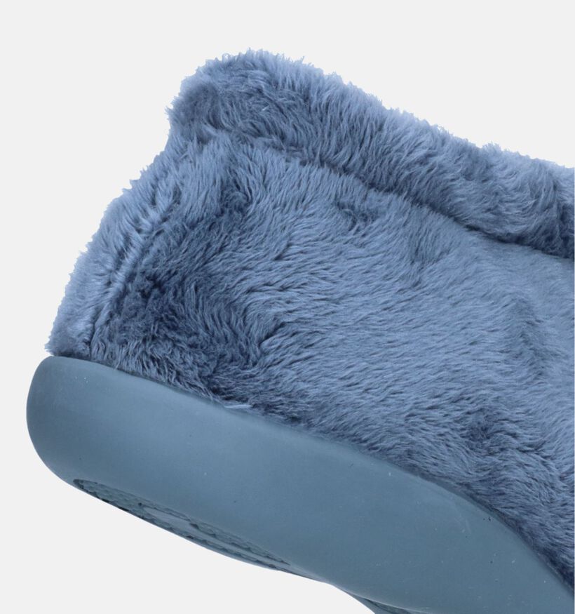 Torfs Home Pantoufles fermées en Bleu pour femmes (330462)