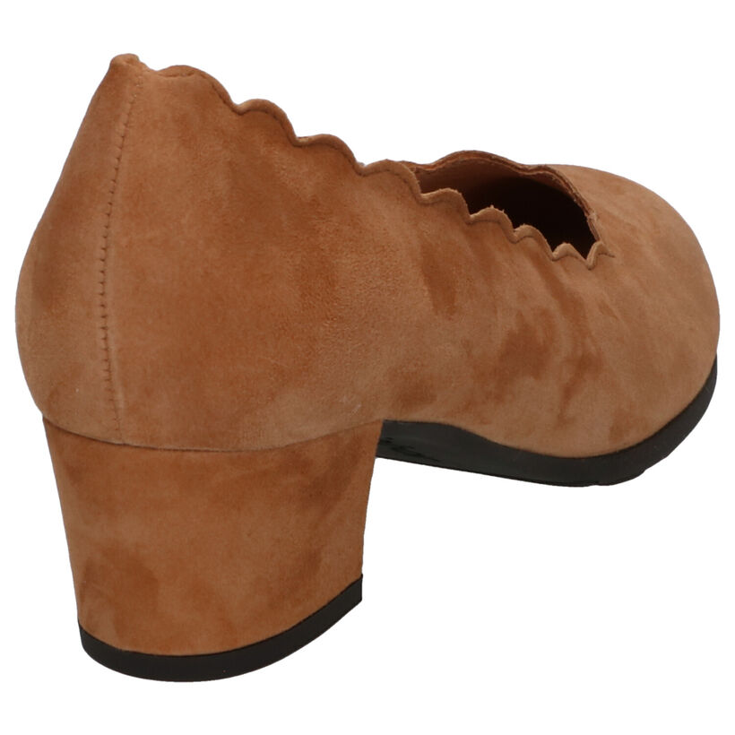 Gabor Cognac Pumps in nubuck (282462)