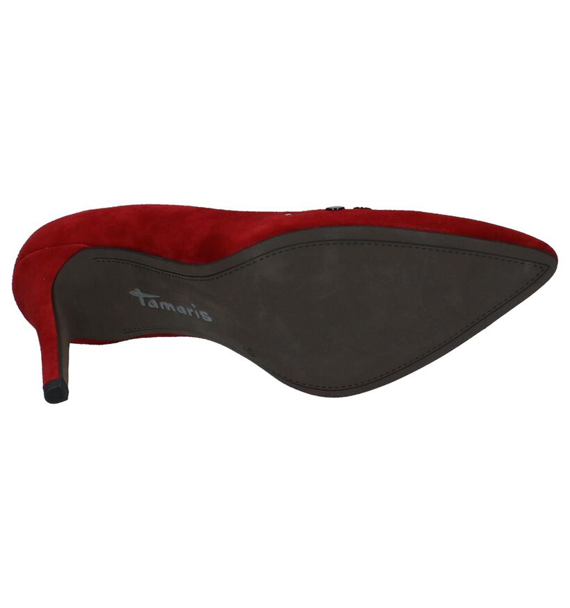 Tamaris Talons hauts en Rouge pour femmes (222161) - pour semelles orthopédiques