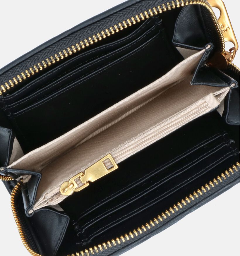 Laurent David June 001 Zwarte Ritsportemonnee voor dames (349753)