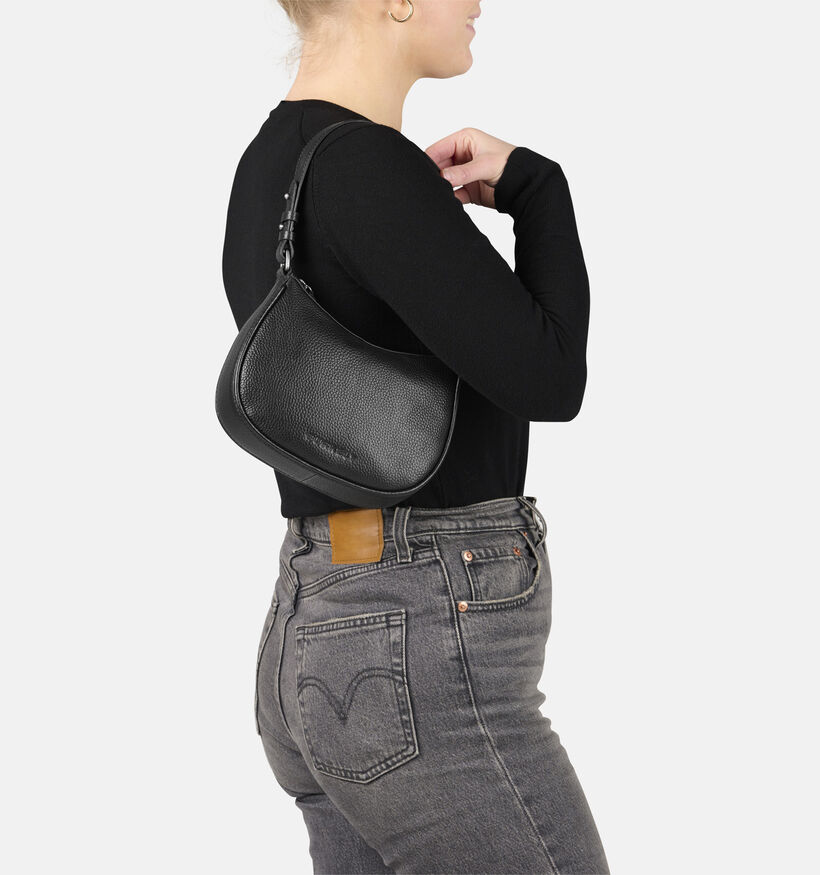 Burkely Always Ava Zwarte Schoudertas voor dames (363019)