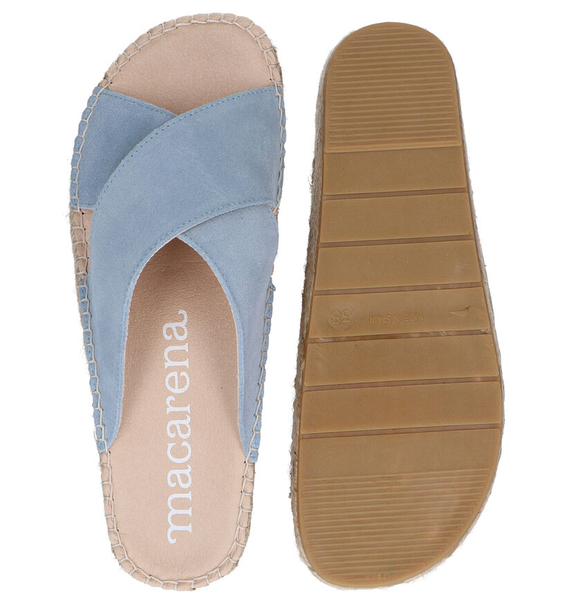 Macarena Bety Mules en Lila en nubuck (298965)